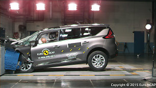 „Renault Espace“ „EuroNCAP“ saugumo bandymuose