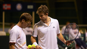 Ričardas Berankis ir Laurynas Grigelis