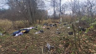 Migrantų palikti pėdsakai