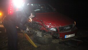Avarija Panevėžio rajone