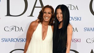 Dizainerės Donna Karan ir Vera Wang