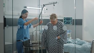 Slaugytojų padėdėjas ir pacientas