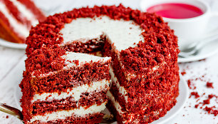 „Red velvet“ tortas