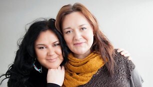 Rosita Čivilytė su dukra Agneta