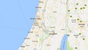 &bdquo;Google Maps&ldquo; kaltinama i&scaron;trynusi Palestinos pavadinimą i&scaron; žemėlapių