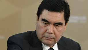 Turkmėnijos prezidentas Gurbanguly Berdymuchamedovas