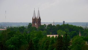 Krekenava ( Panevėžio raj.) nuo apžvalgos bokšto