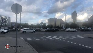 Sostinėje partrenkta mažametė
