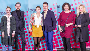 Romas Zabarauskas su mylimuoju, Richardas Jonaitis ir Jovita Balčiūnaitė, Daiva Tamo&scaron;iūnaitė