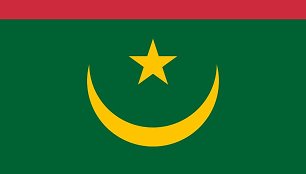 Naujoji Mauritanijos vėliava