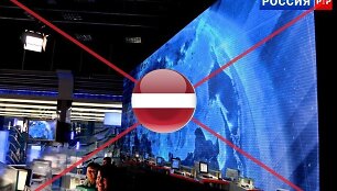 Latvija uždraudė televiziją \"Rossija RTR\"