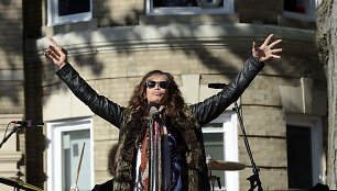 &bdquo;Aerosmith&ldquo; lyderis Stevenas Tyleris