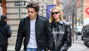 Brooklynas Beckhamas su sužadėtine Nicola Peltz