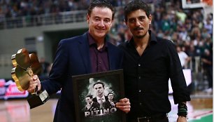 Rickas Pitino ir Dimitris Giannakopoulos