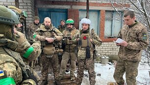 Ukrainos kariai fronte