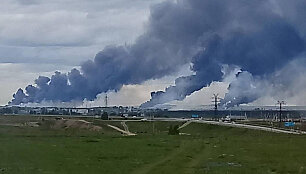 Ukrainos smūgis Rusijos kariniams aerodromams