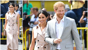 Sasekso hercogienė Meghan ir princas Harry