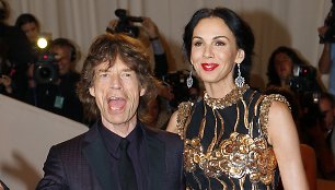 Mickas Jaggeris ir L'Wren Scott (2011 m. gegužės 2 d.)