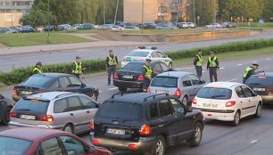 Policijos reidas Klaipėdoje