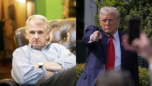 Timothy Snyderis ir Donaldas Trumpas / AP / 15min