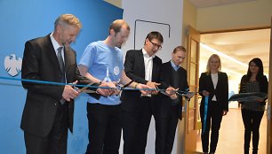 Mobiliųjų aplikacijų kūrimo laboratorijos „Innovation Space“ atidarymo ceremonija