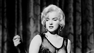 Marilyn Monroe filme „Džiaze tik merginos“ (1959 m.)