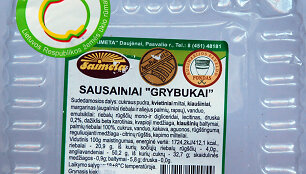 Grybukų sudėtis moteriai sukėlė dvejonių.