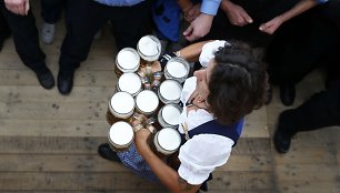 „Oktoberfest“ alaus šventė Miunchene