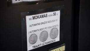 Panevėžio autobusų stoties tualetas