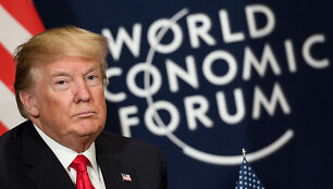 Donaldas Trumpas Davose