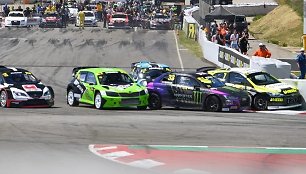 Rokas Baciuška - „World RX“ šeštadienio kvalifikacijoje Barselonoje 