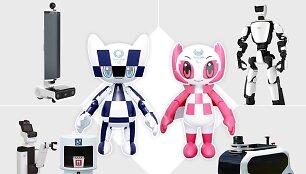 2020 m. žaidynių &bdquo;Toyota&ldquo; robotai