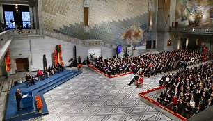 Nobelio taikos premijos įteikimo ceremonija