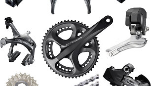 Elektrinis pavarų perjungėjas - Shimano Ultegra Di2