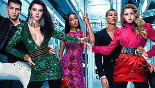 &bdquo;Balmain X H&M&ldquo; kolekcijos modeliai