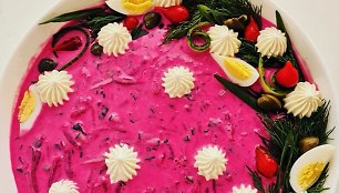 „Aurimėlio virtuvės“ receptas: šaltibarščiai su kaparėliais
