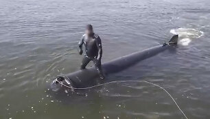 Ukrainiečiai pademonstravo povandeninį droną &bdquo;Marička&ldquo;