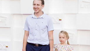 Marius Rep&scaron;ys su dukra Greta
