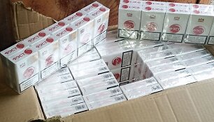 Sulaikyta cigarečių kontrabanda