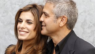 Elisabetta Canalis ir George'as Clooney 2010-aisiais