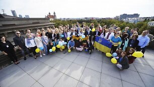 Lietuva kartu su Ukraina &scaron;venčia Ukrainos Nepriklausomybės 25-metį