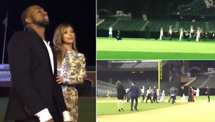 Akimirka, kai Kanye Westas pasipir&scaron;o Kim Kardashian