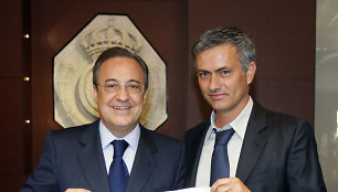 Florentino Perezas ir Jose Mourinho