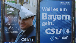 CSU reklama Bavarijoje