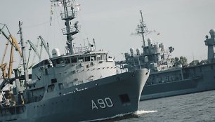Karinės pratybos Baltijos jūroje „BALTOPS 24“ / LK nuotr.