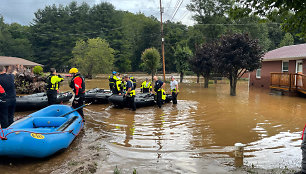 Potvynis Šiaurės Karolinoje