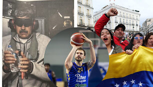 Nicolasas Maduro, &scaron;venčiantys venesualiečiai ir Edgaras Želionis