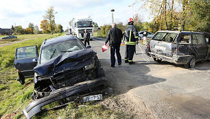 Avarijos vietoje Pagėgių sav.