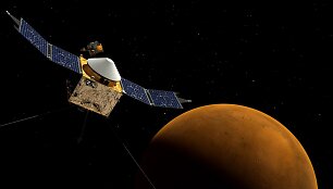 MAVEN kosminis zondas tirs Marso planetos atmosferą