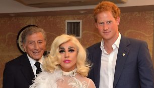 Tony Bennettas, Lady Gaga ir princas Harry